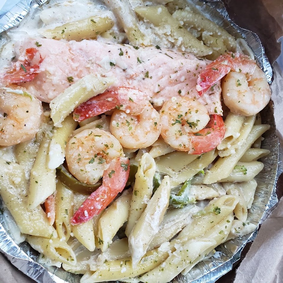 Jerk Shrimp Pasta